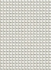 Cole & Son Carta da parati Mosaic - White & White