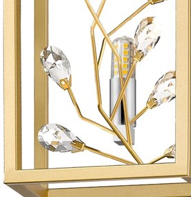 Zuma Line W0578-01A-B5V7 - Applique SPRING 1xG9/33W/230V oro