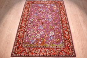 Ghom Tappeto 110 x 170 (Iran) Annodato A Mano