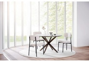 Sedie da pranzo beige in set di 2 Paisley - Rowico