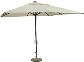 STATUS - ombrellone da giardino palo centrale in legno 3 x 4 m