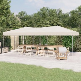 Tenda Per Feste Pieghevole Crema 3x6 M /