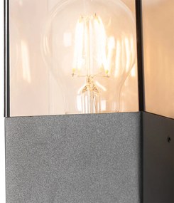 Lampada da parete moderna per esterno grigio scuro IP44 - Danimarca