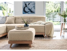 Poggiapiedi beige Dazzling Daisy - Miuform