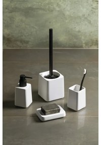 Sapho - Set bagno 4 pezzi bianco/nero