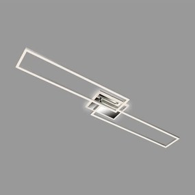 Plafoniera LED Frame argento IP20