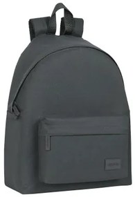 Zaino Scuola Safta   33 x 42 x 15 cm Grigio