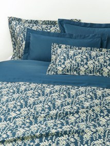 Copripiumino in raso di cotone con stampa floreale Leticia