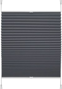 Tenda a pacchetto color antracite 42,5x150 cm Plisé Verona – Gardinia