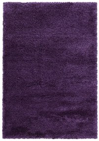 Tappeto viola scuro 200x290 cm Fluffy - Ayyildiz Carpets