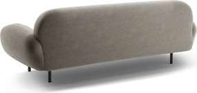 Divano grigio con rivestimento in bouclé 208 cm Poppy – Micadoni