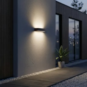 Ideal Lux - Applique da esterno ANDROMEDA 2xE27/60W/230V IP55 marrone