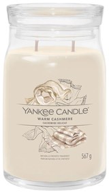 Warm Cashmere, candela in giara grande Yankee Candle