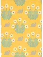 Little Greene Carta da parati Burges Snail - Lemon