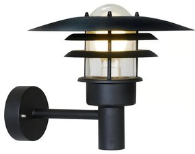 Nordlux - Applique da esterno LONSTRUP 1xE27/60W/230V IP44 nero