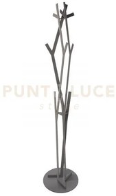 Appendiabiti da terra di design uty fango in ferro 29,7x177,8hcm