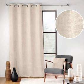 Tenda beige in ciniglia 140x260 cm Leo – douceur d'intérieur