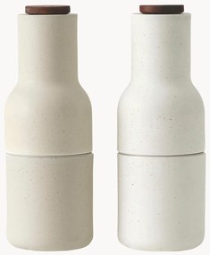 Set saliera e pepiera di design con coperchio in legno di noce Bottle Grinder 2 pz