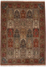 Ghom Tappeto orientale 240 x 170 Marrone (Indian) Annodato A Mano