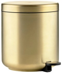 Cestino per la spazzatura color ottone in acciaio inox con pedale 4 l Ume Brass – Zone