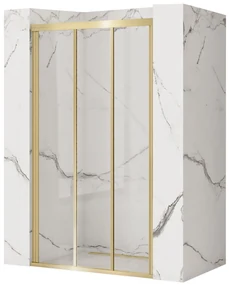 Porta doccia Rea Alex 120 Gold Brush