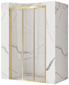 Porta doccia Rea Alex 120 Gold Brush