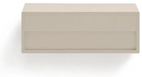 Comodino color crema da parete Platt – Teulat