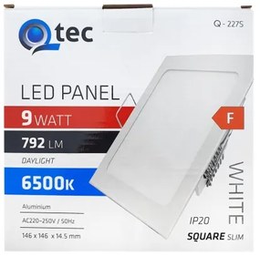 Lampada LED da incasso QTEC LED/9W/230V 6500K