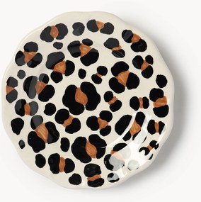 Piatto da torta fatto a mano Leopardo