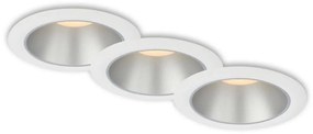 Briloner 7041-036 - SET 3x Lampada LED da incasso per bagni LED/4,9W/230V bianco