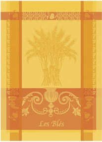 Set di 4 strofinacci jacquard Les Bles