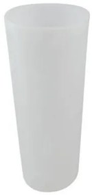 Vaso da giardino geco bianco 1xe27 ip65 28x60cm cavo 250cm i-geco-v...