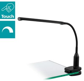 Eglo 96437 - Lampada con morsetto LED LAROA LED/4,5W/230V nera
