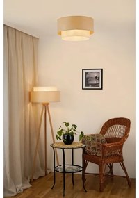 Brilagi - Plafoniera ARIZONA BOHO 1xE27/15W/230V diametro 45 cm beige