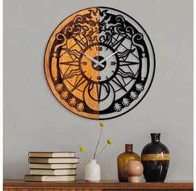 Orologio da parete diametro 56 cm 1xAA legno/metallo