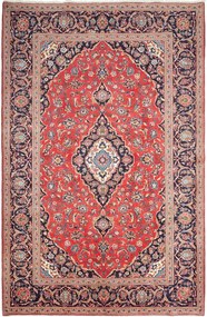 Kashan Tappeto 200 x 300 Rosso (Iran) Annodato A Mano