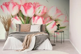Carta da parati – Tulipani primaverili