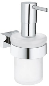GROHE 40756001 - Dispenser per sapone liquido ESSENTIALS CUBE 160 ml cromo lucido