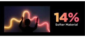 Govee - Neon 2 MATTER striscia LED flessibile 3m RGBIC Wi-Fi