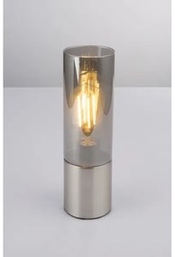 GLOBO 21000N - Lampada da tavolo ANNIKA 1xE27/25W/230V diametro 9 cm cromo