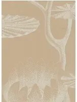Cole & Son Carta da parati Lily - Sand/ Weiß