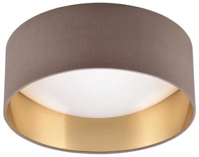 Marrone chiaro Plafoniera LED ø 30 cm Locarno - Reality