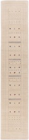 Loribaft Tappeto orientale 400x80 (Indian) Annodato A Mano
