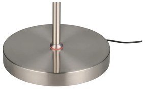 Lampada da terra argentata (altezza totale 160 cm) Moreno – Reality