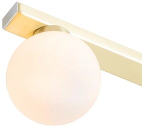 Plafoniera moderna in ottone IP44 4 luci - Cederic