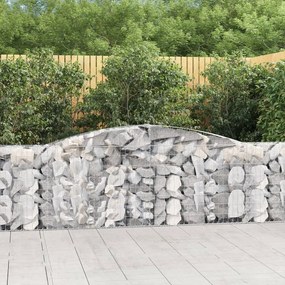 Cesti Gabbioni Ad Arco 20 Pz 400x30x100/120 Cm Ferro Zincato /
