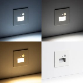 Brilagi - Lampada LED per scale con sensore LED/1,5W/230V 3000/4000/6500K bianca