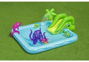 Bestway - Piscinetta gonfiabile Acquario Fantastico Play Center Aquarium 53052