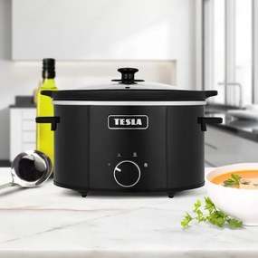 TESLA Electronics SlowCook - Pentola a fuoco lento 3,5 l 200W/230V