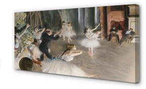 Quadro su tela Danza della reception di balletto 100x50 cm
